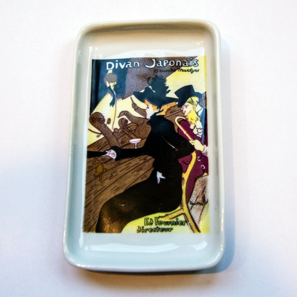 Jewelry Plate French Divan Japonais Small Ring Plate Watch Plate Souvenir Plate